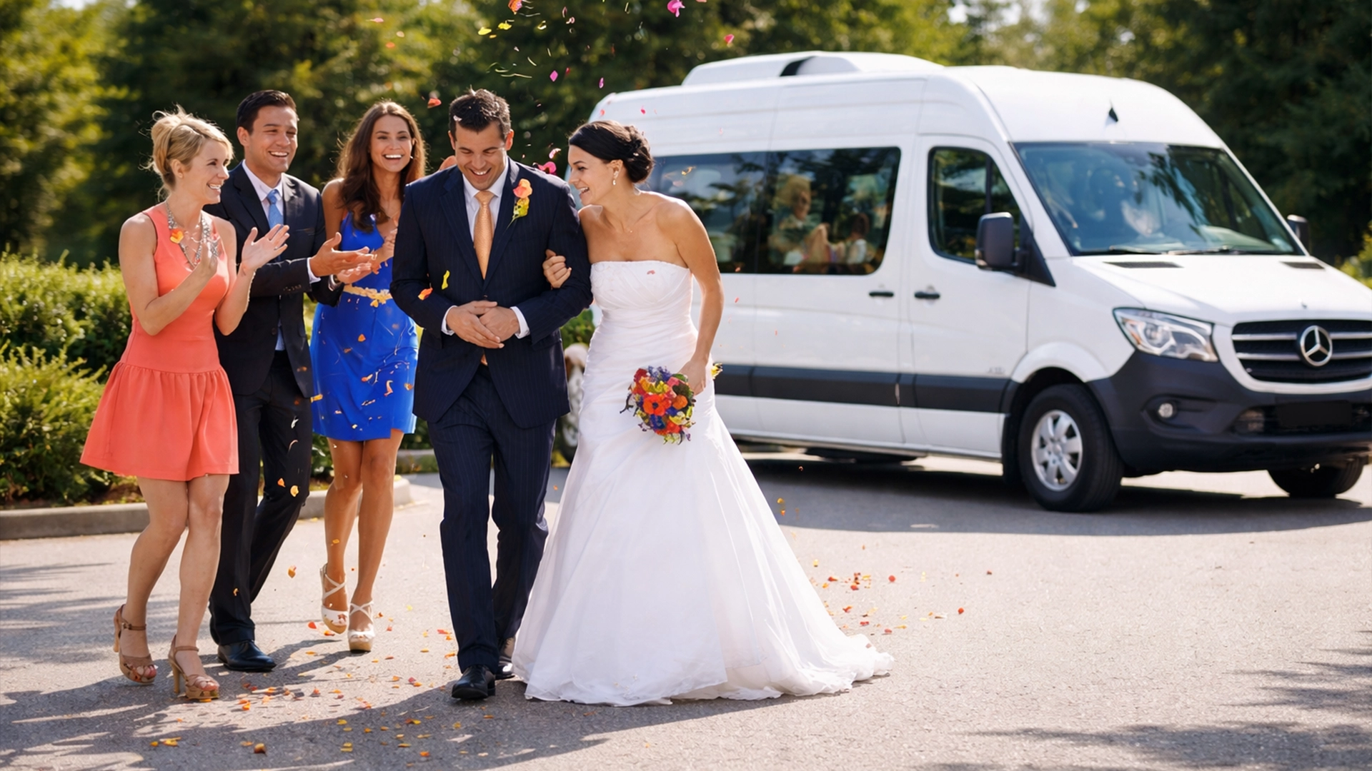 Servicio de transporte para bodas y eventos